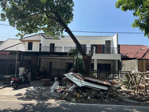 Kondisi awal lokasi rumah tinggal saat pembongkaran